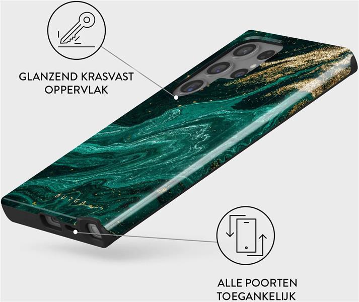 Burga Tough Case Samsung Galaxy S24 Ultra - Emerald Pool
