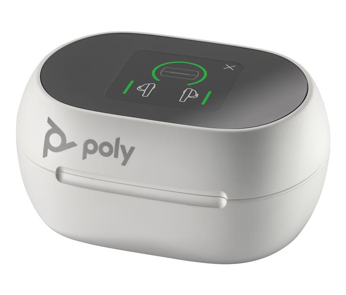 HP Poly Voyager Free 60+ UC Headset Draadloos In-ear Oproepen/muziek USB Type-C Bluetooth Wit