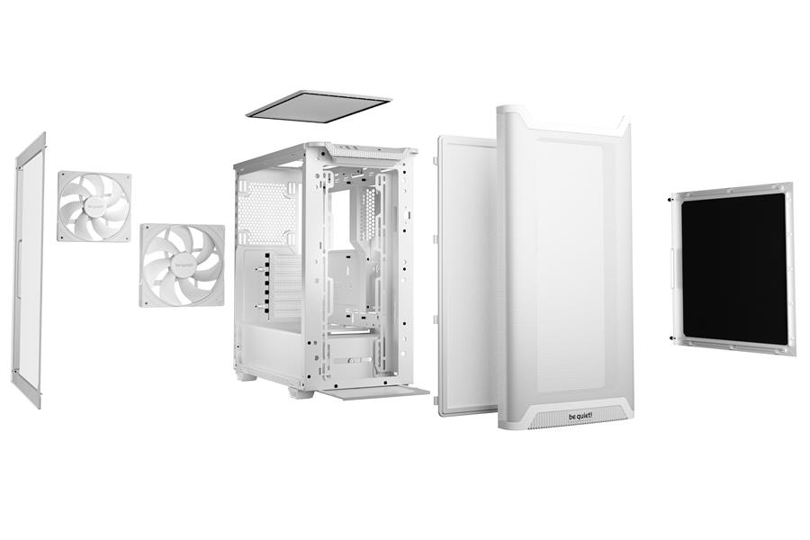 be quiet! PURE BASE 501 Airflow Window White Midi Tower Wit