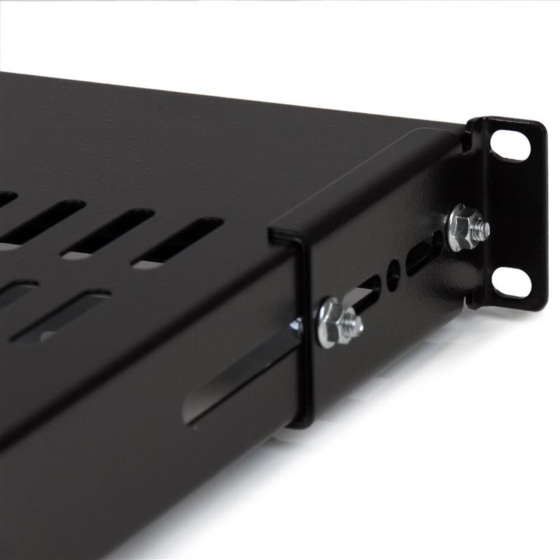 StarTech.com Vaste Plank Serverrack Verstelbare Diepte