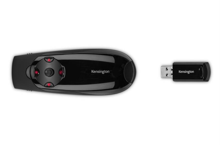 Kensington Presenter Expert™ Wireless met rode laseraanwijzer en cursorcontrole