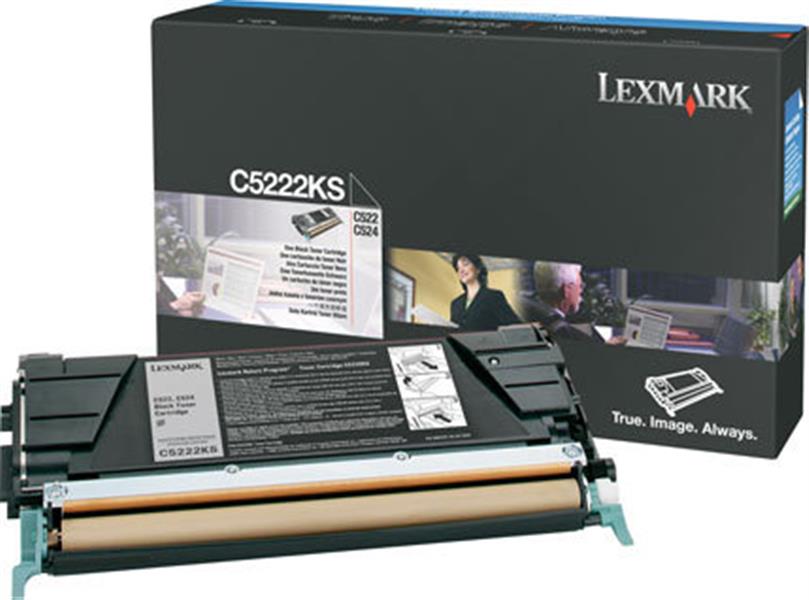 Lexmark C52x, C53x 4K zwarte tonercartridge