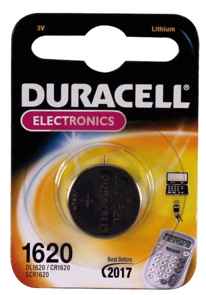 Duracell CR1620 3V Wegwerpbatterij Lithium