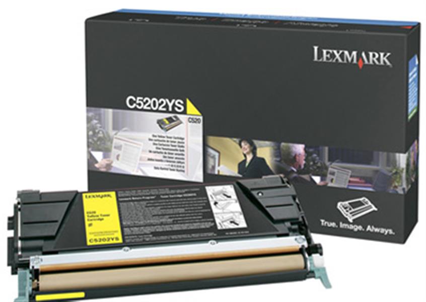 Lexmark C530 1,5K gele tonercartridge