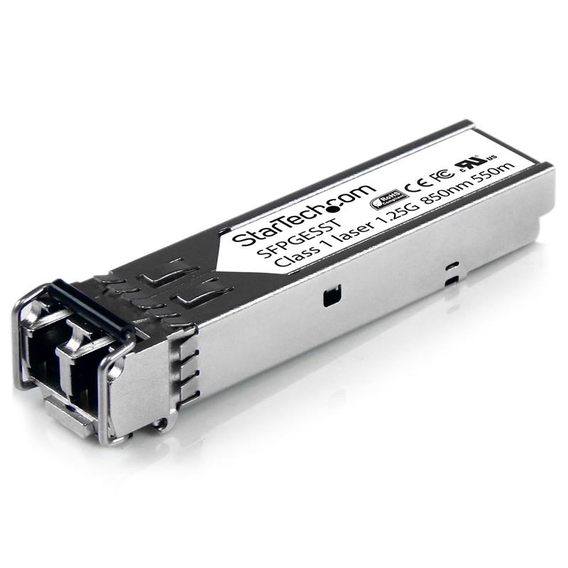 StarTech.com Cisco-compatibele gigabit glasvezel SFP-zendontvangermodule MM LC met DDM 550 m (mini-GBIC)