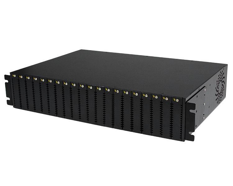 StarTech.com 20-slot 2U Behuizing Rackmontage voor ET Serie 2 Glasvezel Converter