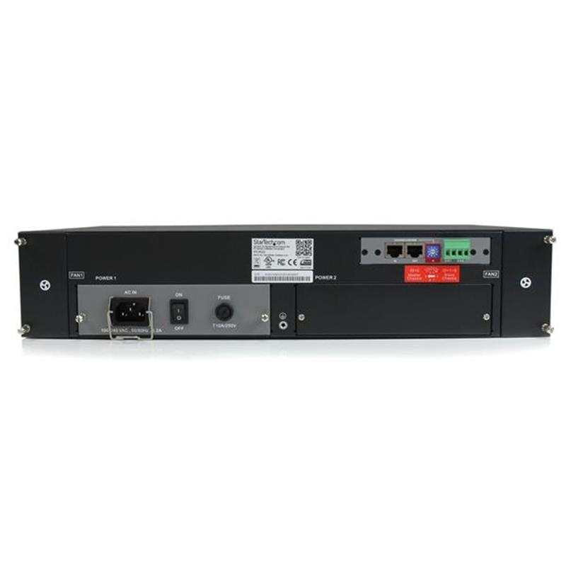 StarTech.com 20-slot 2U Behuizing Rackmontage voor ET Serie 2 Glasvezel Converter