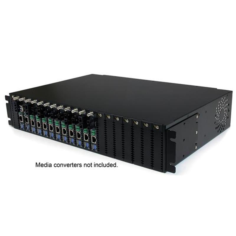 StarTech.com 20-slot 2U Behuizing Rackmontage voor ET Serie 2 Glasvezel Converter