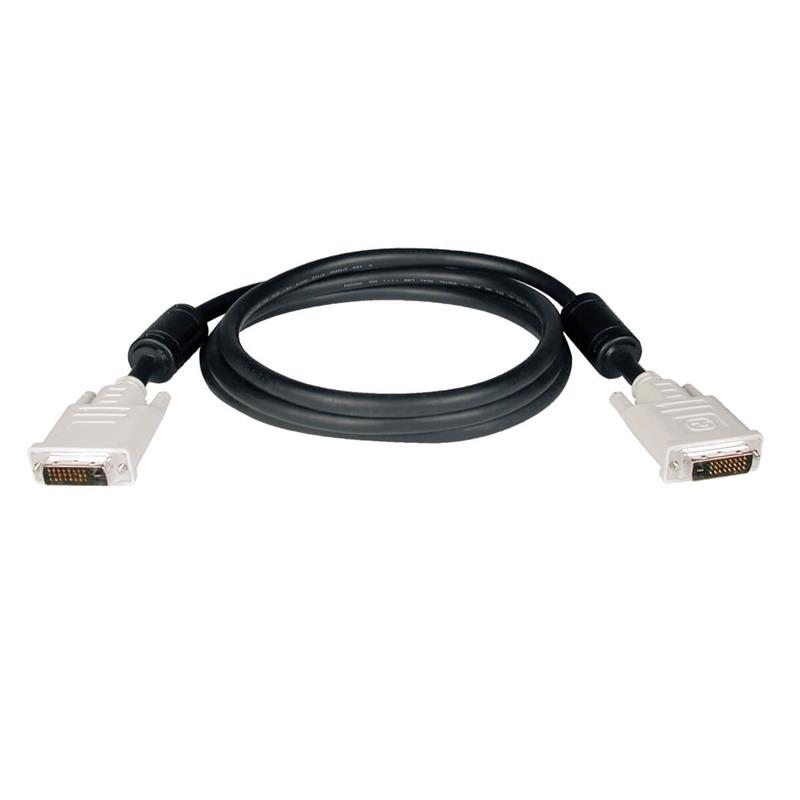 Tripp Lite P560-010 DVI kabel 3,05 m DVI-D Zwart