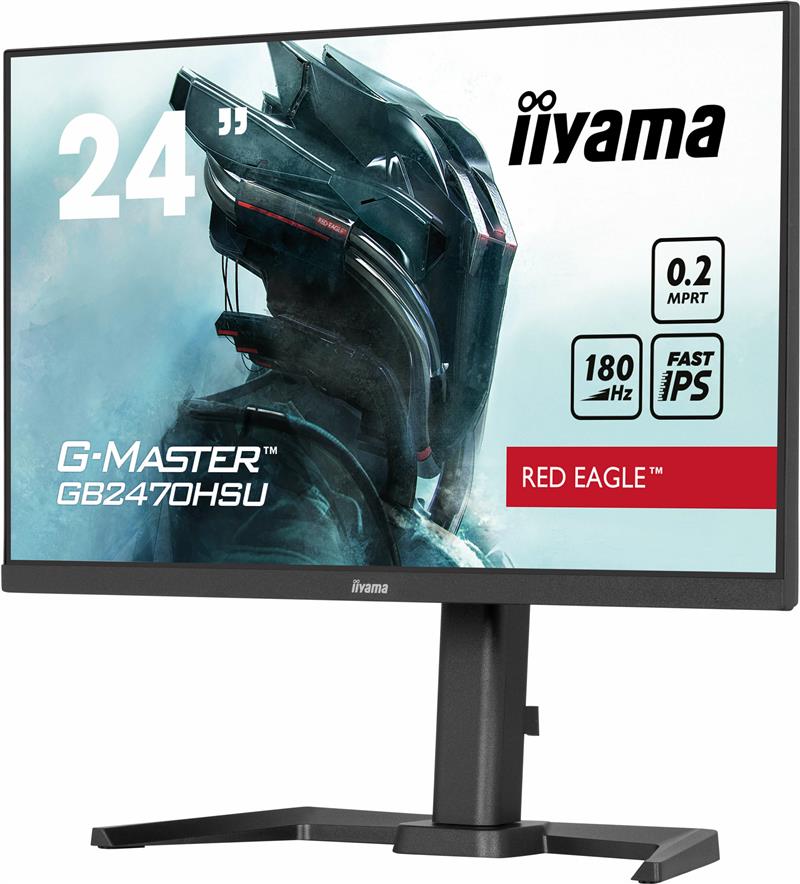 iiyama G-MASTER GB2470HSU-B6 computer monitor 60,5 cm (23.8"") 1920 x 1080 Pixels Full HD Zwart