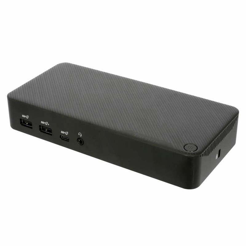 Targus DOCK460EUZ laptop dock & poortreplicator Bedraad USB4 Zwart