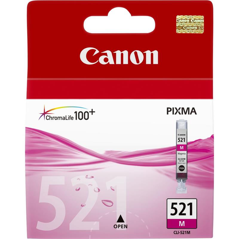 Canon CLI-521 M Origineel Magenta 1 stuk(s)