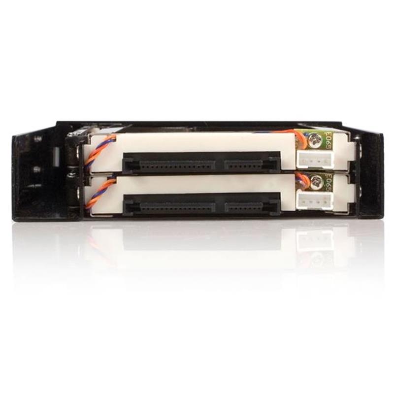 StarTech.com 2-Bay 2,5 inch Hot-Swappable SATA Mobile Rack Backplane