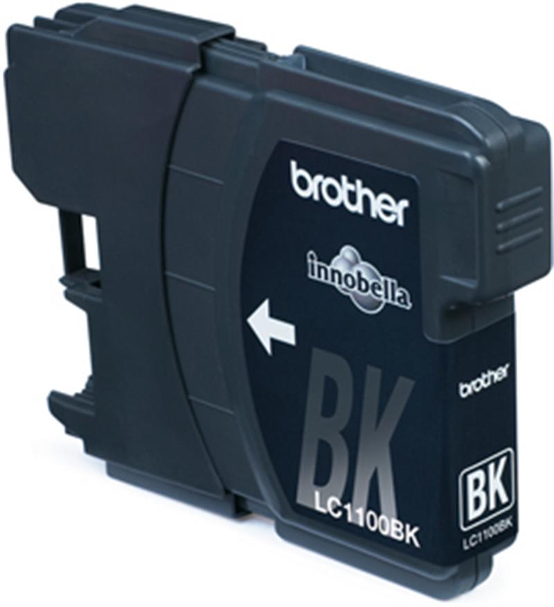 Brother LC-1100BKBP Blister Pack Origineel Zwart 2 stuk(s)