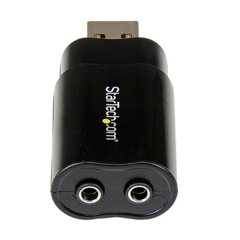 StarTech.com USB Stereo Audio Adapter Externe Geluidskaart