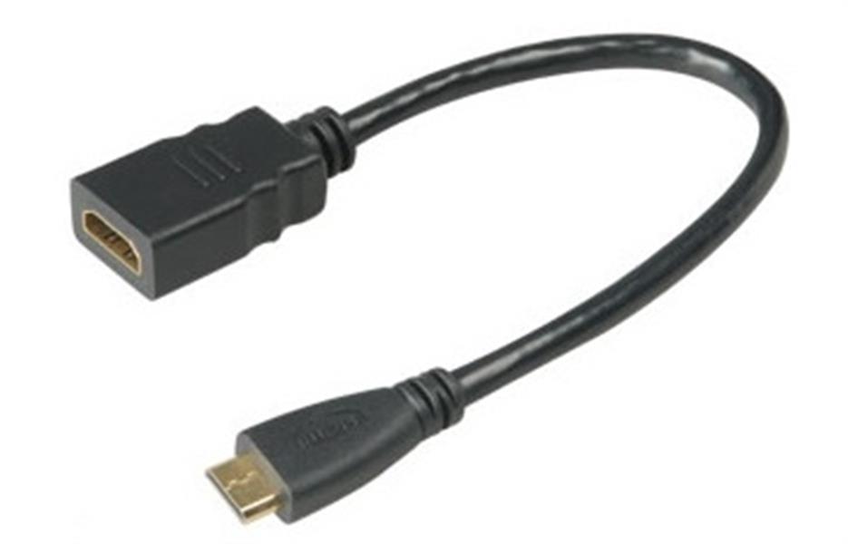 Akasa HDMI to Mini HDMI adapter cable *MNHDMIM *HDMIF