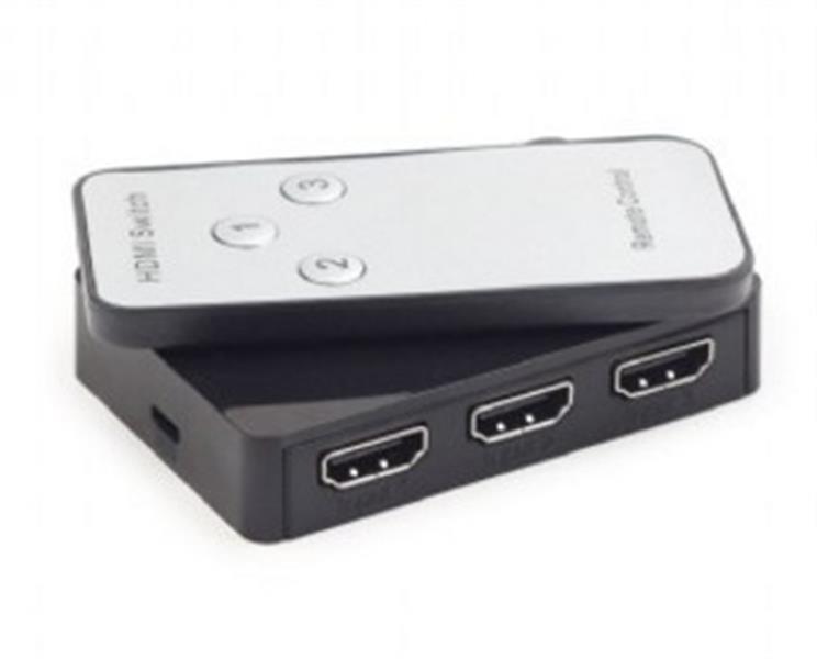3-poorts HDMI switch afstandsbediening