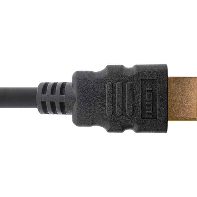 InLine Certified Ultra High Speed HDMI Cable M M 8K4K gold plated black 3m