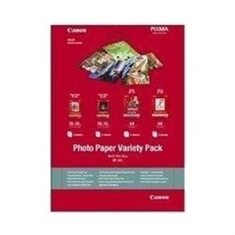 Canon Photo Paper Variety Pack pak fotopapier