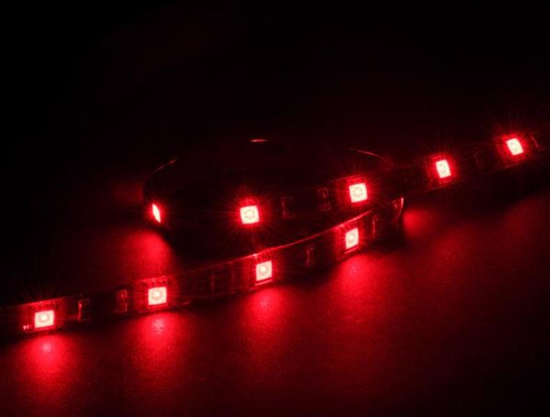 Akasa VegasM secure 10 pc Magnetic LED strip light 50cm Red