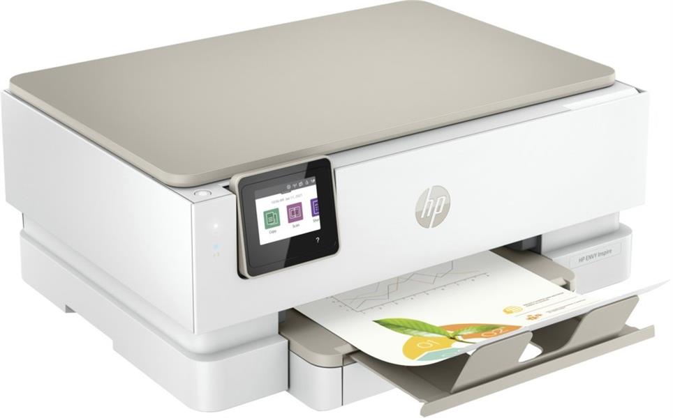 HP ENVY HP Inspire 7220e All-in-One printer, Kleur, Printer voor Home, Printen, kopiëren, scannen, Draadloos; HP+; Geschikt voor HP Instant Ink; Scan 