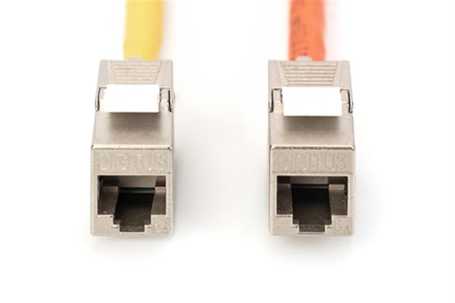 CAT 6A Keystone Jack - shielded tool free connection