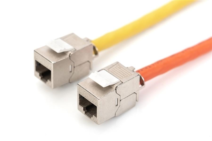 CAT 6A Keystone Jack - shielded tool free connection