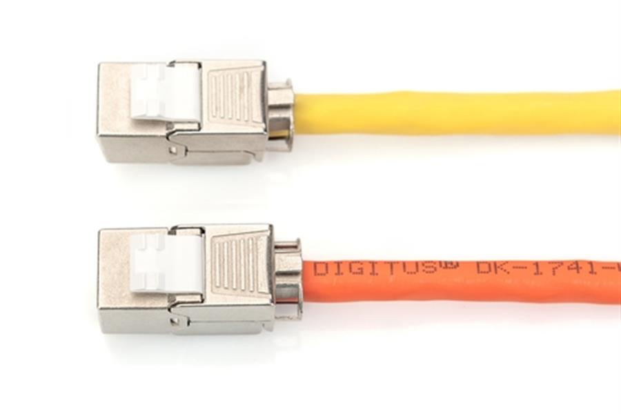 CAT 6A Keystone Jack - shielded tool free connection