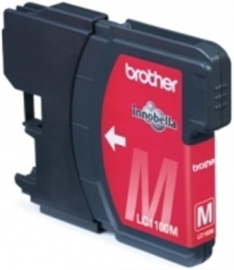 Brother LC-1100M, Magenta Blister Pack inktcartridge Origineel