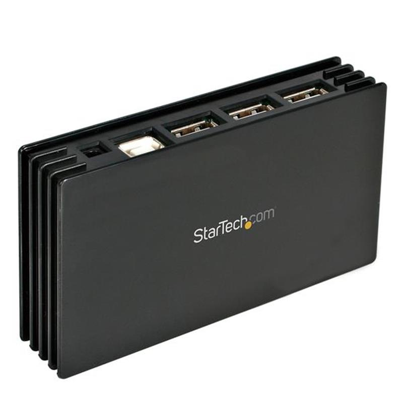 StarTech.com ST7202USBGB interface hub USB 2.0 480 Mbit/s Zwart