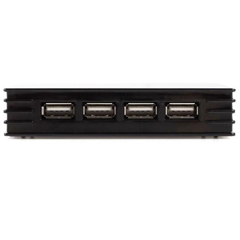 StarTech.com ST7202USBGB interface hub USB 2.0 480 Mbit/s Zwart