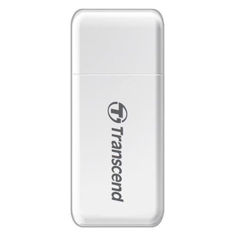 Transcend geheugenkaartlezer USB 3 2 Gen 1 3 1 Gen 1 Type-A Wit