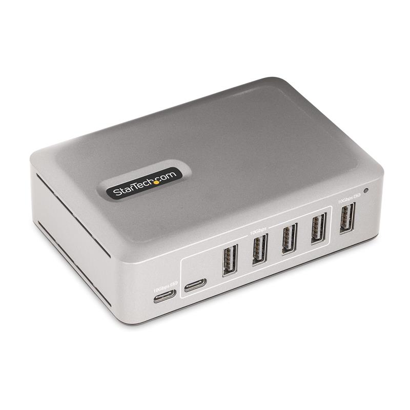 StarTech.com 10G5A2CS-USB-C-HUB interface hub USB 3.2 Gen 2 (3.1 Gen 2) Type-C 10000 Mbit/s Zilver