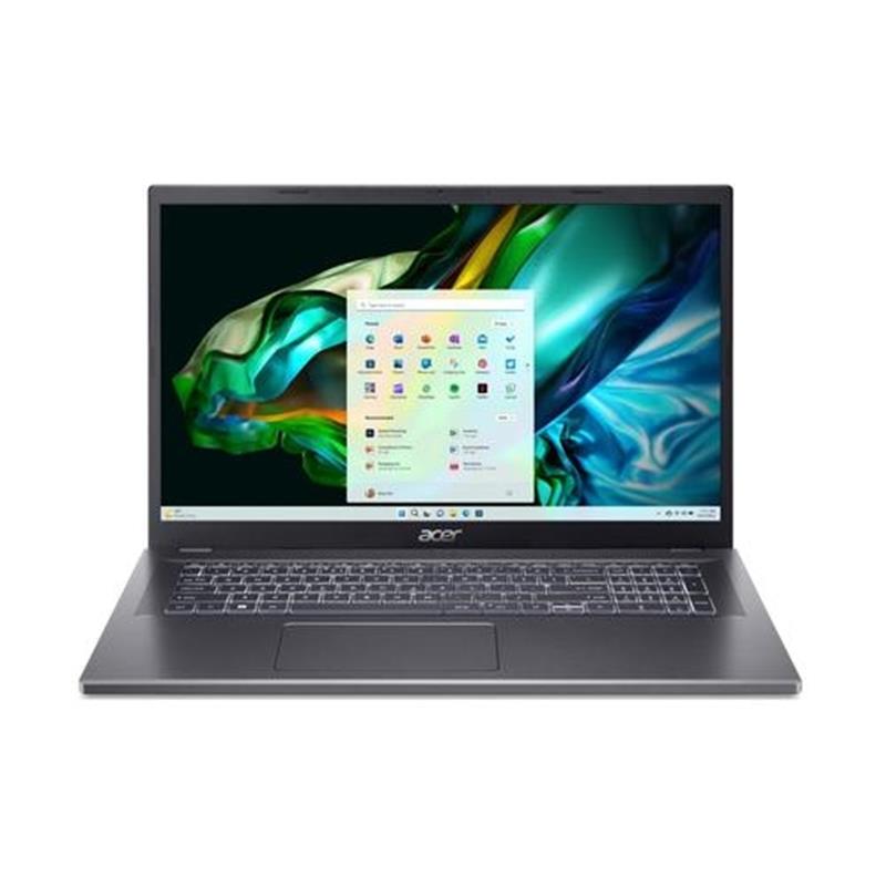 Acer Aspire 5 17 A517-58M-729Y Intel® Core™ i7 i7-1355U Laptop 43,9 cm (17.3"") Full HD 32 GB LPDDR5-SDRAM 1 TB SSD Wi-Fi 6E (802.11ax) Windows 11 Hom