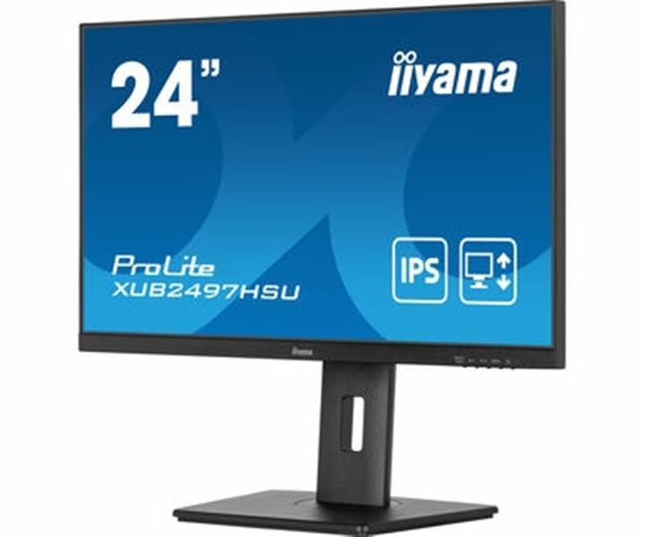 iiyama ProLite XUB2497HSU-B1 computer monitor 61 cm (24"") 1920 x 1080 Pixels Full HD LED Zwart