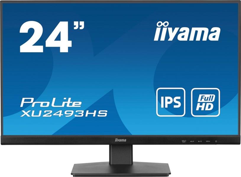 iiyama ProLite XUB2493HS-B6 computer monitor 60,5 cm (23.8"") 1920 x 1080 Pixels Full HD LED Zwart