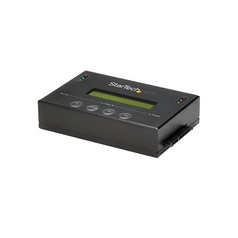 StarTech.com Standalone 2,5/3,5 inch SATA harde-schijfduplicator en -wisser met hoge duplicatiesnelheid tot 14 GB/min