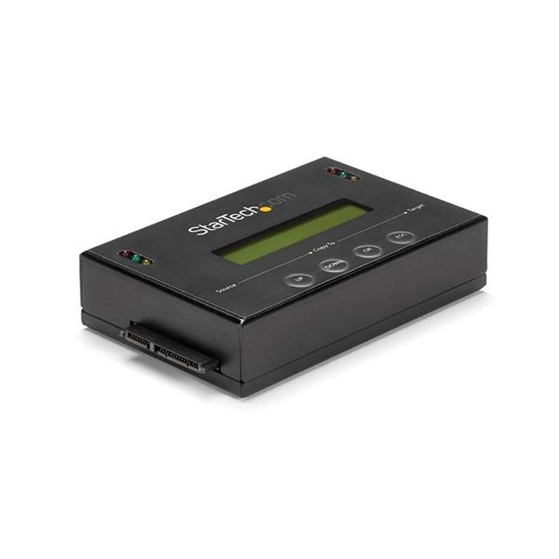 StarTech.com Standalone 2,5/3,5 inch SATA harde-schijfduplicator en -wisser met hoge duplicatiesnelheid tot 14 GB/min