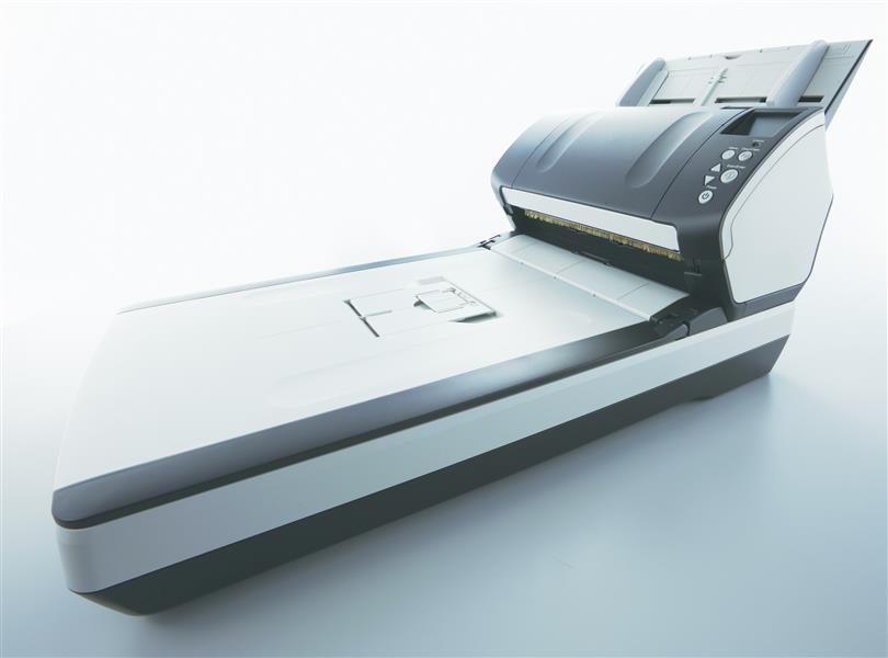 Fujitsu fi-7260 Flatbed-/ADF-scanner 600 x 600 DPI A4 Zwart, Wit