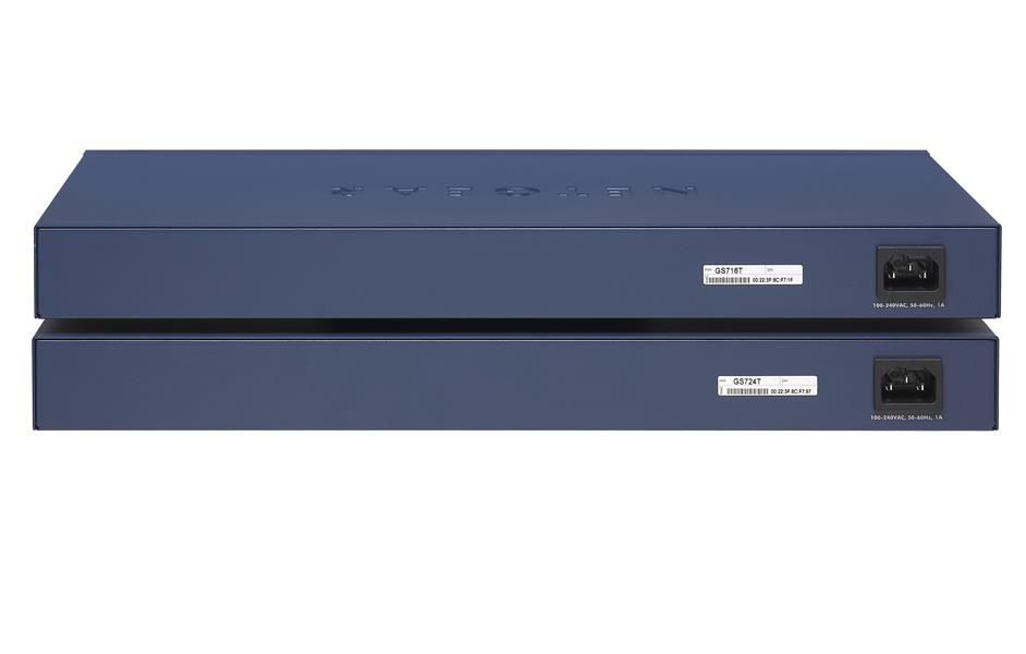 Netgear ProSAFE Smart Switch - GS716T - 16 Gigabit Ethernet poorten