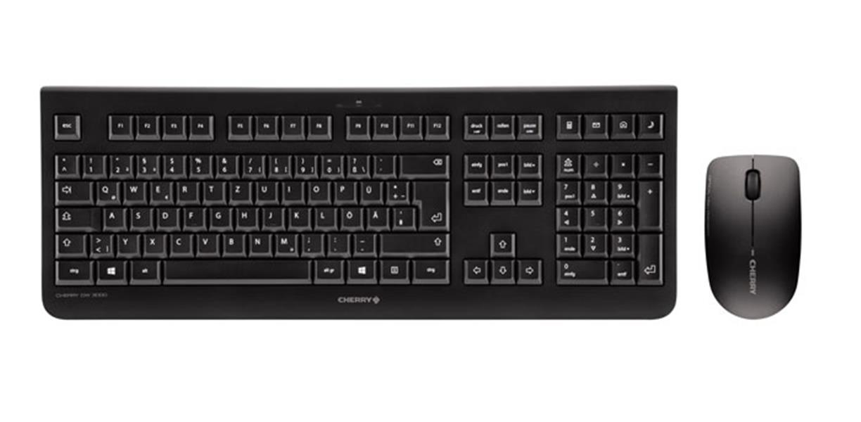 DW 3000 Keyboard and Mouse Set - France Layout - black