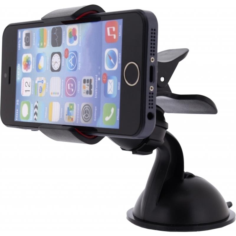 Mobilize Universal Car Holder Window Dashboard Black