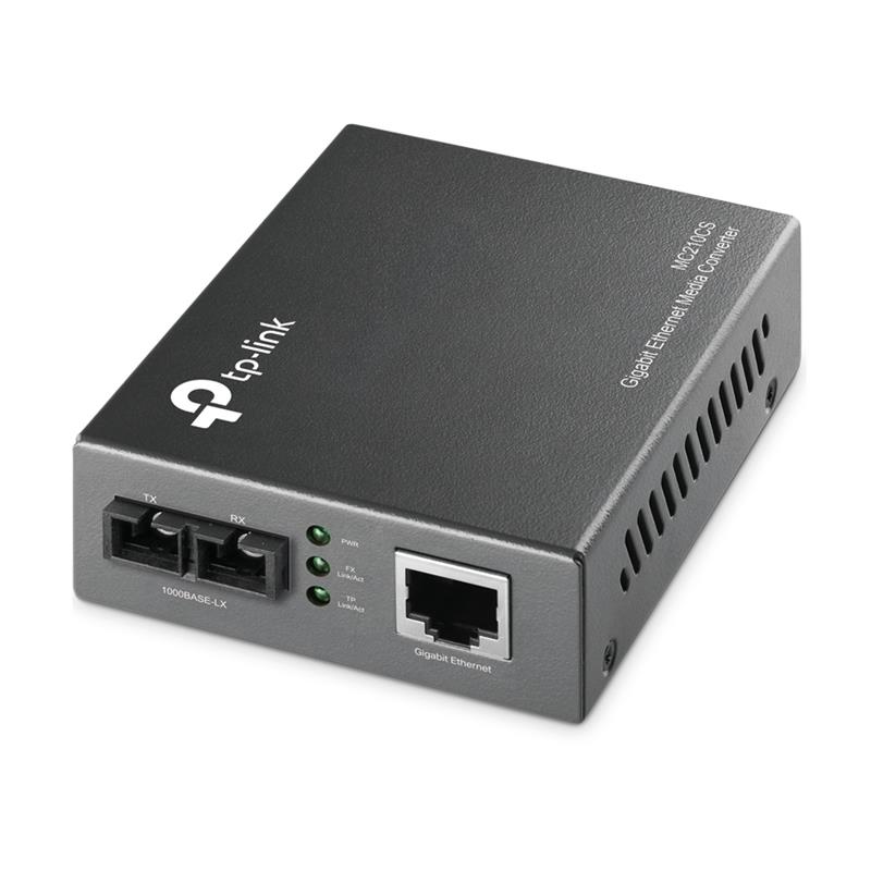 TP-LINK Gigabit Single-mode Media Converter netwerk media converter 1310 nm