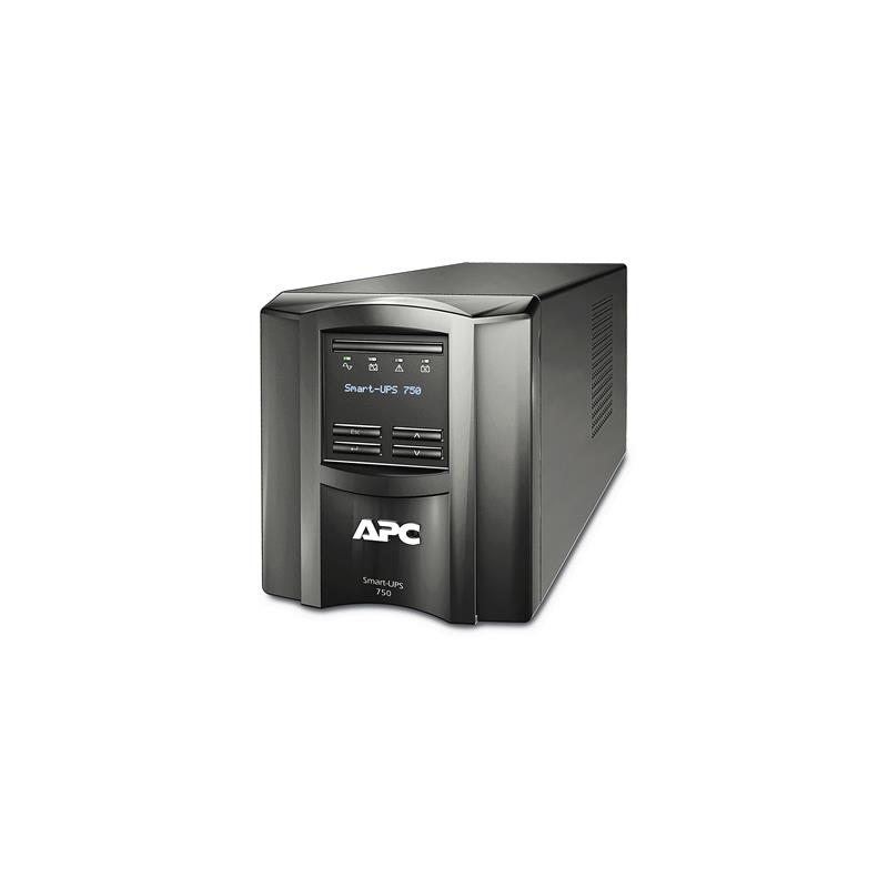 Schneider Electric APC Smart-UPS SMT750I Noodstroomvoeding - 6x C13, USB, 750VA