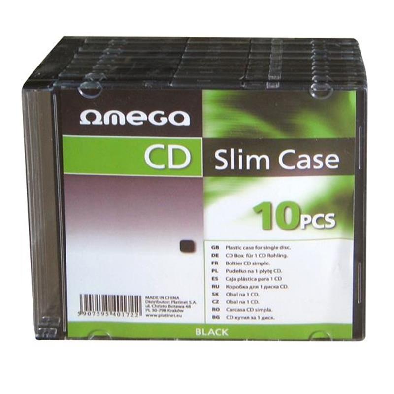 SLIM CASE OMEGA BLACK *10 40172 multipack