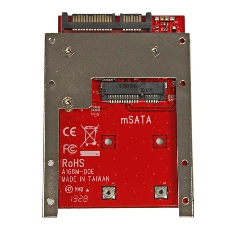 StarTech.com mSATA SSD naar 2,5 inch SATA-adapter / converter