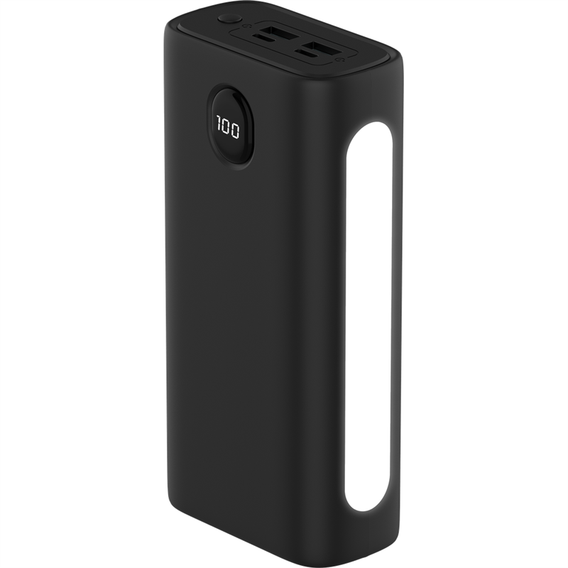 Powerbank 30 000mAh - 2x USB-C 2x USB-A - Black