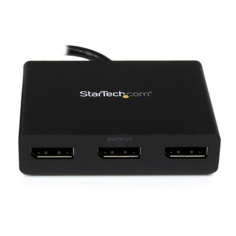 StarTech.com DisplayPort naar Displayport multi monitor splitter 3 poorts MST hub