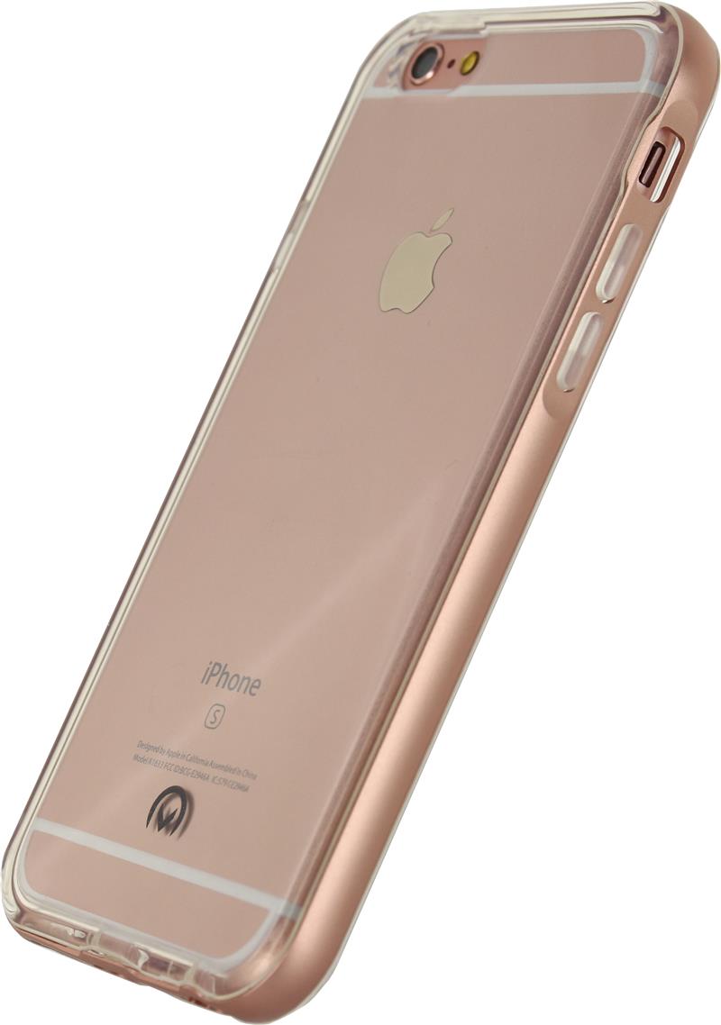 Mobilize Gelly Case Apple iPhone 6 6S Clear Rose Gold