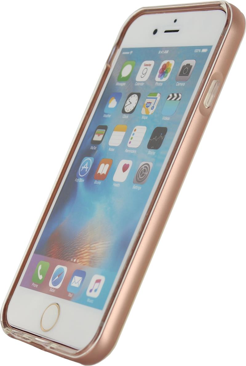 Mobilize Gelly Case Apple iPhone 6 6S Clear Rose Gold